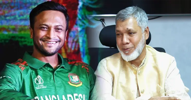 সাকিব আল হাসান; সাবেক বিসিবি পরিচালক রফিকুল ইসলাম